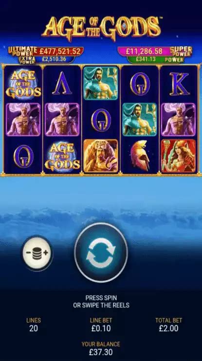 age of the gods slot review|Age of the Gods Slot by Playtech [Review and RTP].
